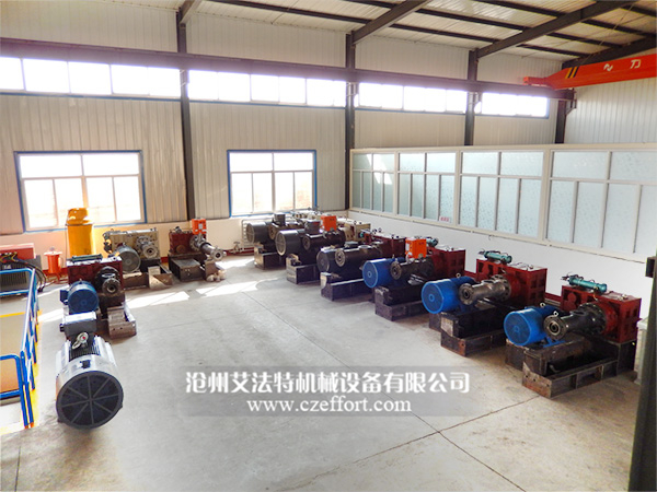 EFT系列行星擠出機半成品